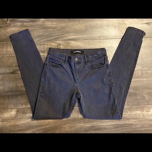 Express mid rise stretch jeans